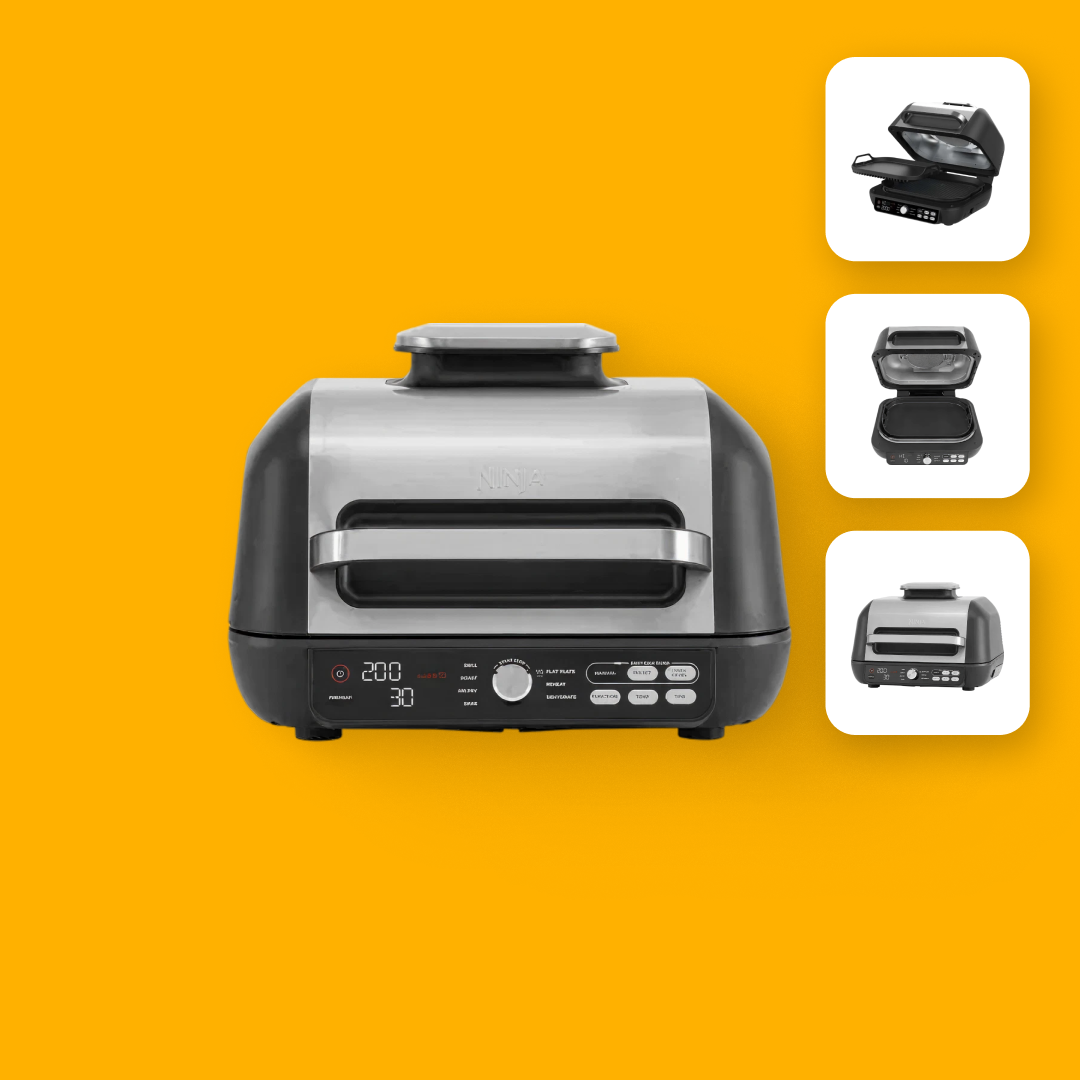 Dcoin - Ninja Foodi Pro Max Health Grill & Air Fryer